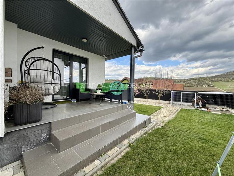 Casa cu 4 camere moderna de vanzare, teren 550 mp, in Budiu Mic - 3