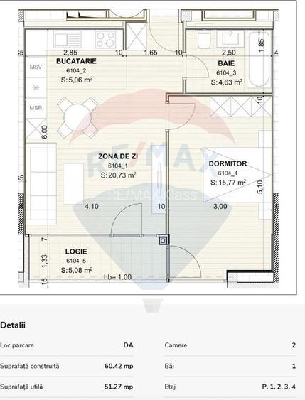 Apartament de 2 camere | WIN Herăstrău |  | Pozitie excelentǎ - 2