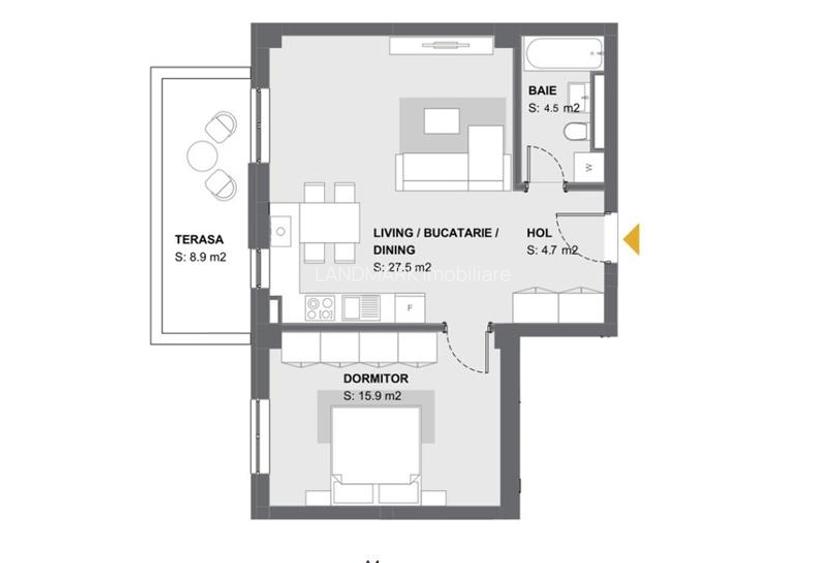 APARTAMENT NOU INTABULAT, CENTRALA PROPRIE, COMISION 0% - 3