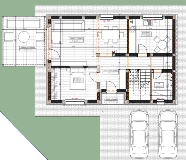 Casa noua premium 5 camere si teren 497 mp - Sura Mica Sibiu - 3