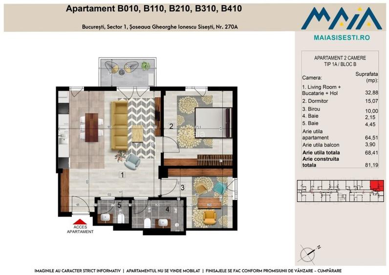 2 CAMERE | FINISAJE PREMIUM | BANEASA | METROU STRAULESTI - 11