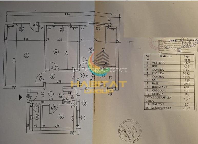 3 camere Petre Ispirescu complet renovat si mobilat - 21