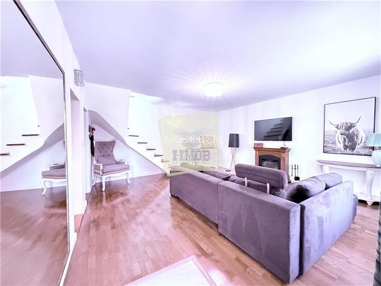 Casa moderna 3 camere 120 mpu 2 bai terasa zona centrala Sibiu - 14