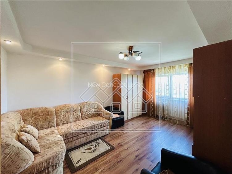 Apartament de vanzare in Sibiu - 2 camere, balcon - Etaj 3/4 - 4