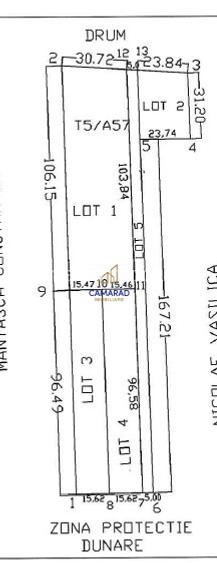 Teren de vânzare | Deschidere la Dunare | Băltenii de Sus, Com. Beștepe, Tulcea - 10