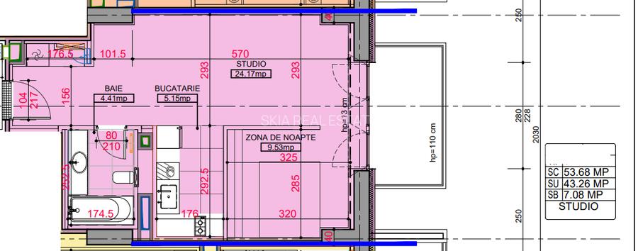 Apartament tip studio // ONE High District - 1