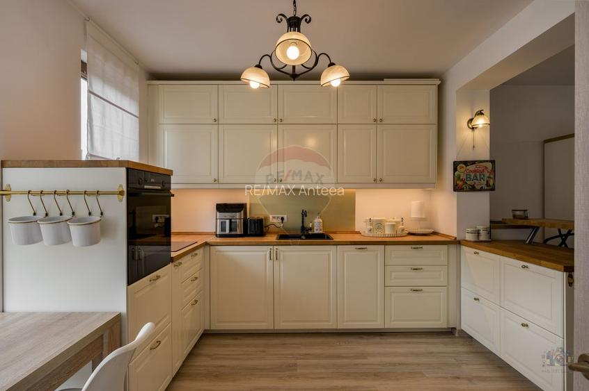 Pipera | 4 camere | semineu + piatra naturala | bucatarie elegantă - 21