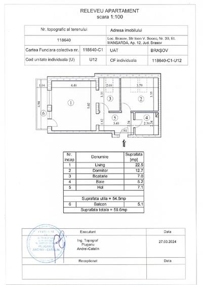 Ap 2 camere | Parcare privata | Vedere munti | privat fara comisioane - 12