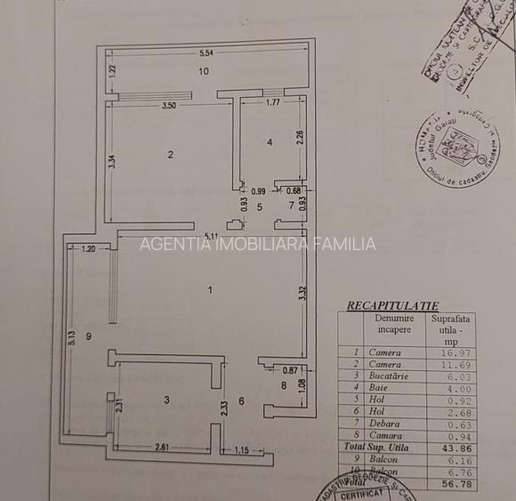 65.000 euro, NEGOCIABIL, 2 camere, 2 balcoane, etaj1, 57mp, Tiglina2 - 3