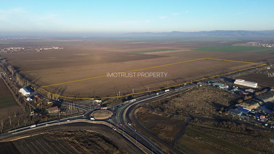 Teren de vanzare Vladimirescu Arad, la sens giratoriu DN7-Centura Est - 3