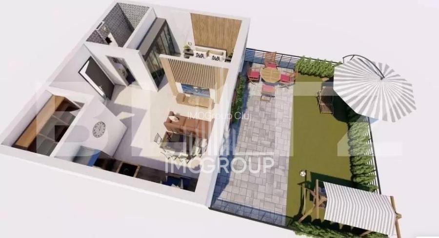 Apartament cu 2 camere | Gradina | Boxa | Garaj | Complex Beta Residence - 13