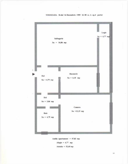 Apartament 2 camere decomandat semicentral - 8