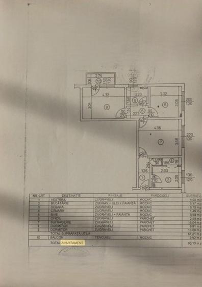 Apartament 3 camere-semidecomandat-zona 1 Mai / Ion Mihalache