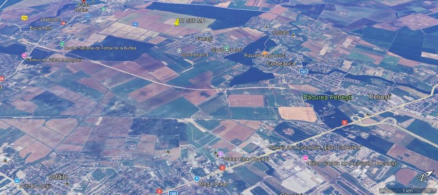 Teren intravilan Buftea 17500 mp
