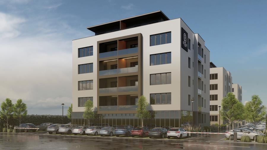 Penthouse modern cu 4 camere si terasa de 77 mp de vanzare