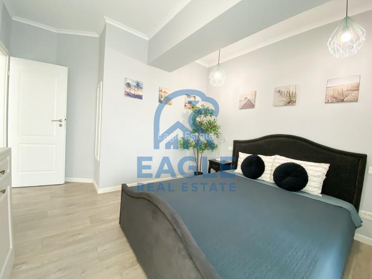 Mamaia Central - 2 Camere modern, balcon si vedere la Lac - 12