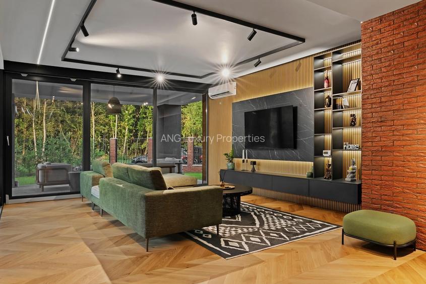 Vilă cu Design Industrial în Corbeanca, Lângă Liziera Pădurii - 10