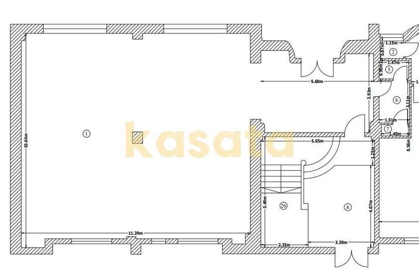 Showroom /Spațiu de birouri de închiriat - 3