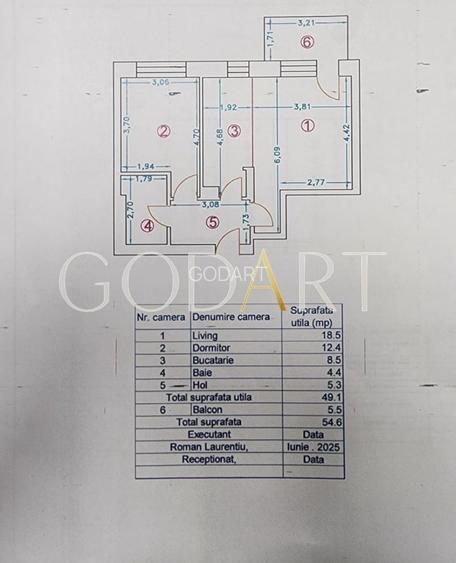 Apartament premium cu 2 camere | parcare subterană | vedere panoramică - 1