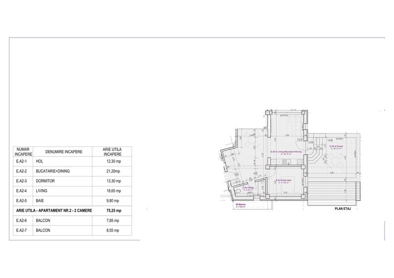 Inchiriere Apartament 3 camere  Bd. Uverturii  parcare - Bloc 2024 - 8