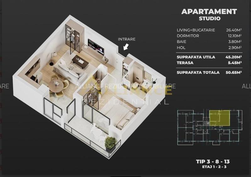 Soseaua Leordeni Ap 2 Camere - 2