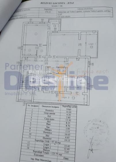 Vila , D+P+1+M+POD, 474 mp, Valea Lupului - 14
