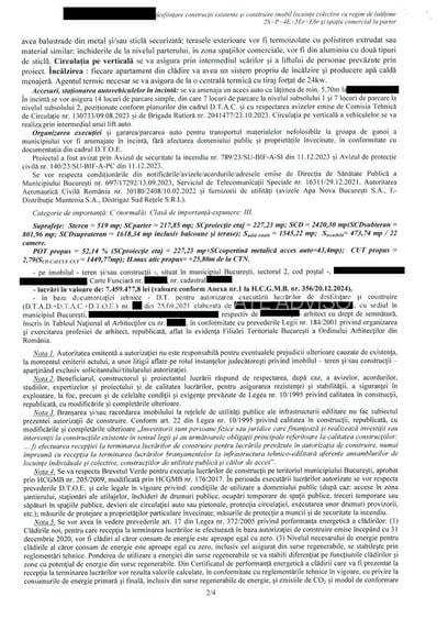 Teren cu Autorizatie | Sector 2 | Zona Barbu Vacarescu - 7