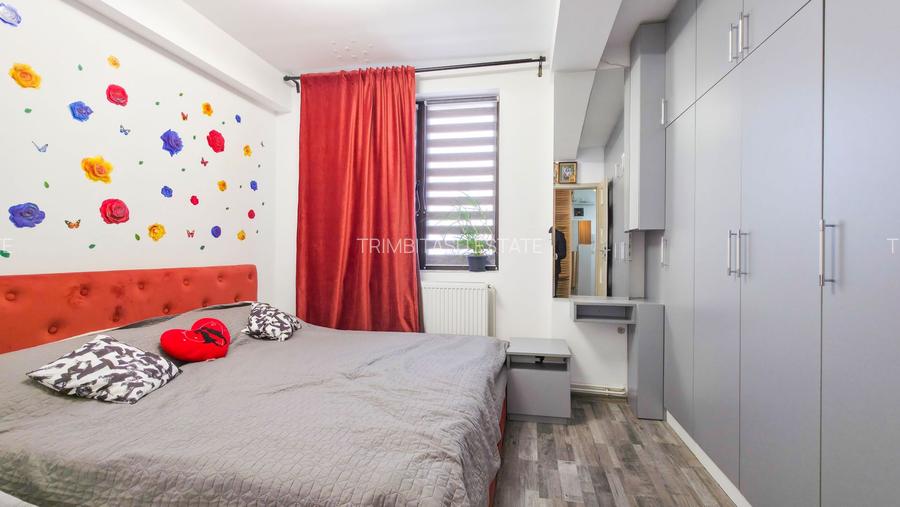 Apartament 2 camere Bragadiru Alunului, mobilat, balcon 19mp, parcare - 9