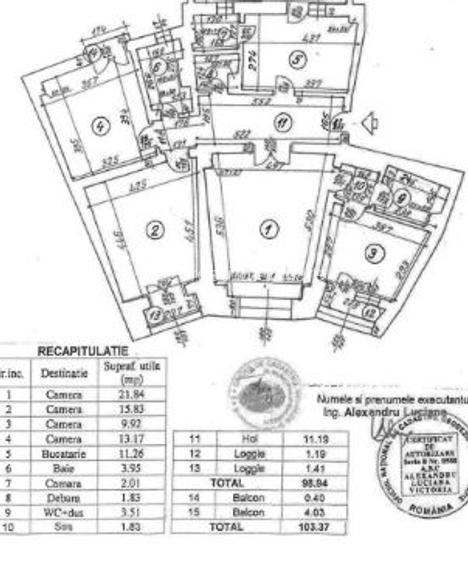 B-dul Unirii,bl.1995,DECOMANDAT,Amenajat,2 bai,geam la baie,mobilat,Liber - 8