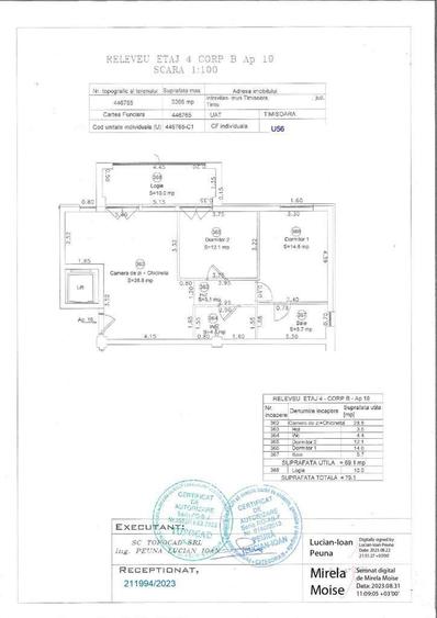 Comision 0 - Dezvoltator vinde apartament 3 camere ocupabil imediat! - 1