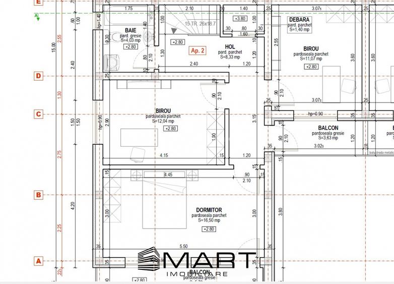Casa tip Cvadruplex 110 mp teren 60mp cartier Arhitectilor - 7