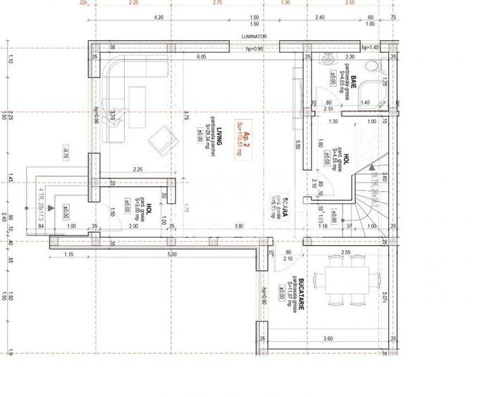 Casa de vanzare moderna 110 mp Curte 60 mp Arhitecților - 15