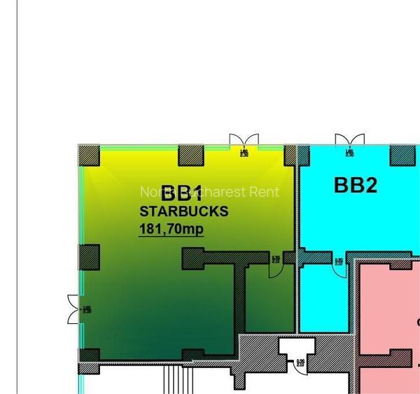 Spațiu comercial |181 mp | Fabrica de Glucoza-Metrou Pipera - 1