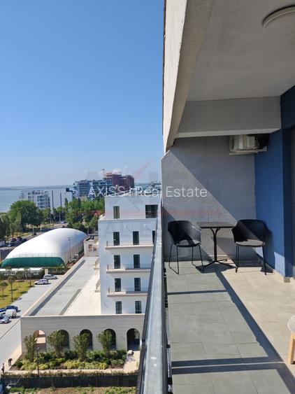 Ap 2 camere + TERASA 50 MP | Vedere Spectaculoasa Catre Lac | Mamaia IAKI - 17