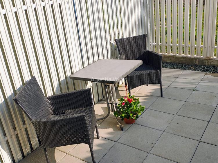 TUNARI-CITY NORD apartament 2 camere mobilat, curte, parcare - 12