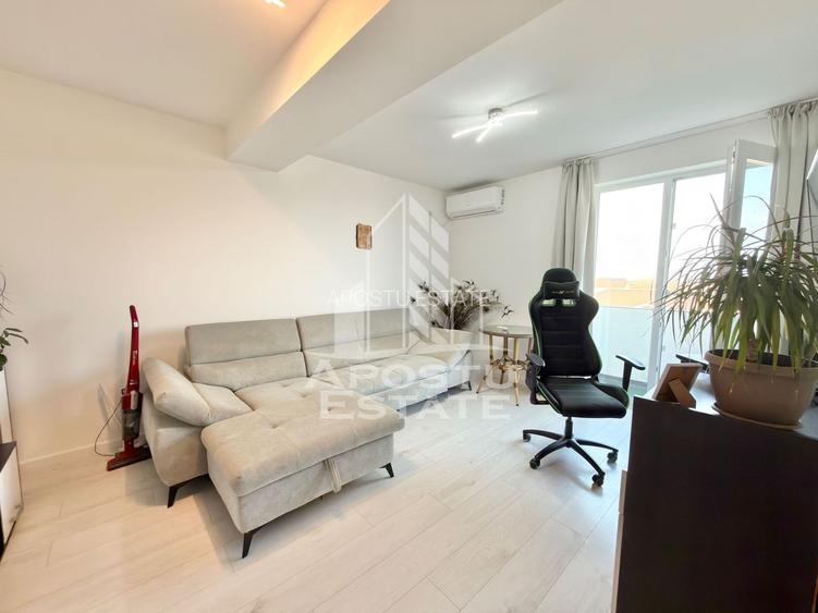 Apartament cu 2 camere mobilat decomandat, dressing si debara in Giroc - 2