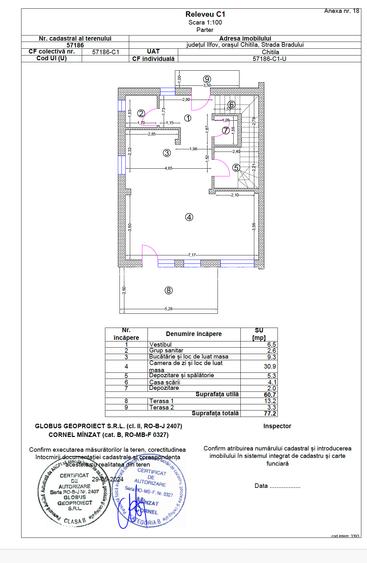Vila moderna 4 camere, 3 bai, curte 150 mp + 2 locuri parcare, clasa A, Chitila - 2