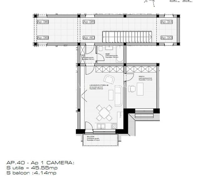Apartament 2 camere, Sanpetru Comision 0 - 9