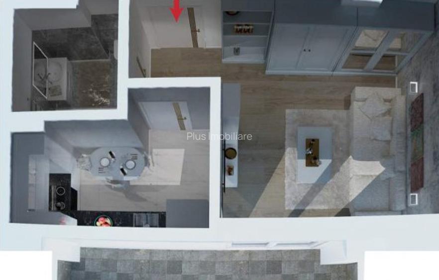 APT 1CAMERA, DECOMANDAT,BLOC NOU CU DOUA LIFTURI, FRUMOASA,INTABULAT - 10