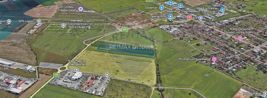 Teren cu potențial investițional – 13.263 mp – zona Industrială Nord, - 5