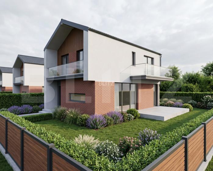 Casa noua cu design modern | 90 mp utili | Gradina 680 mp - 13
