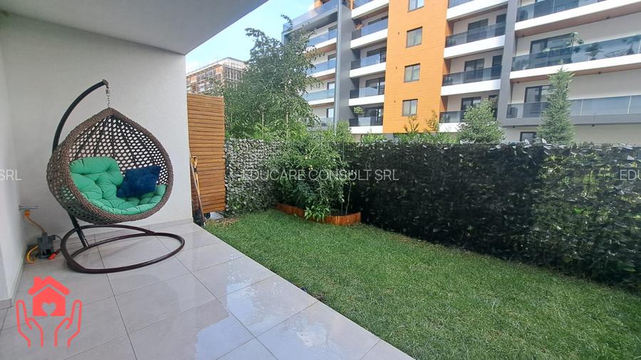 Baneasa Shopping City-3 camere cu gradina 60 mp, complex securizat, loc de joaca - 10