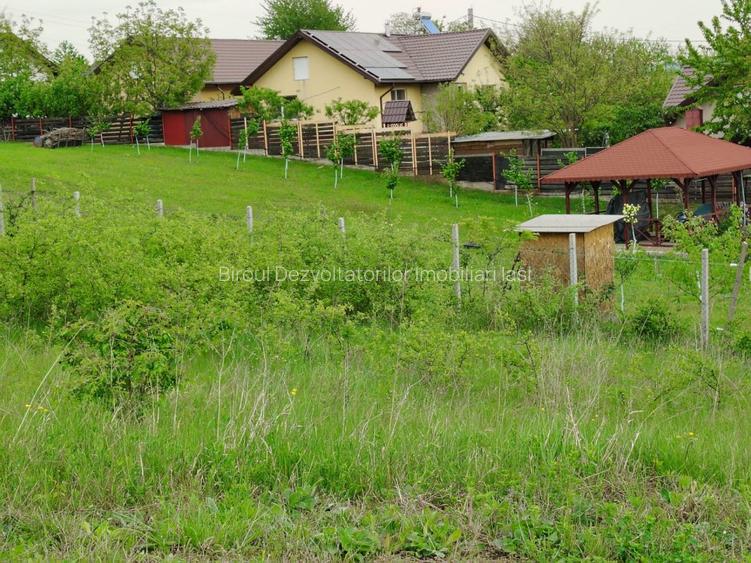 Teren intravilan de vânzare – Ciurbești, vedere la lac - 2