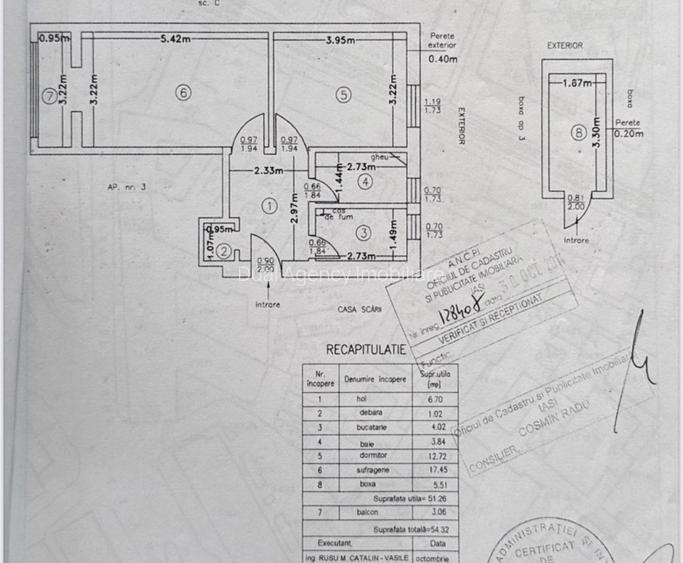 Centru Piata Unirii 2 camere etaj 1 54 mp - 10