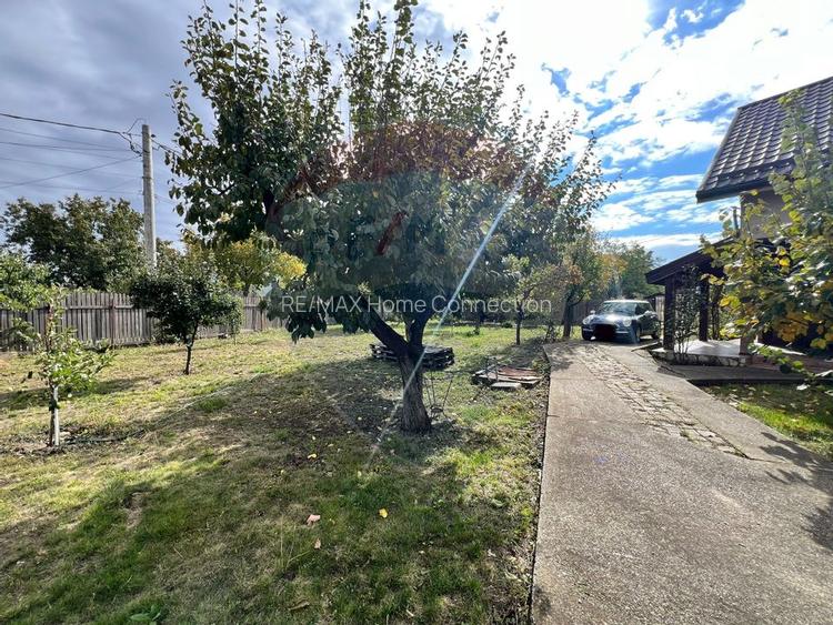 Casă de lemn cu teren generos de 1312 mp de vânzare în Fundulea - 42