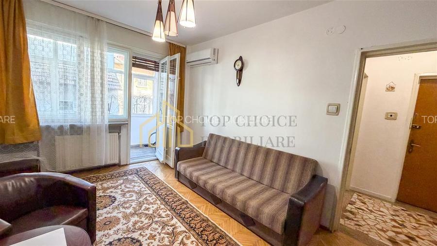 2 CAMERE WASHINGTON DOROBANTI  - CENTRALA - BOXA 13 MP - PARTER INALT - BLOC 196 - 2