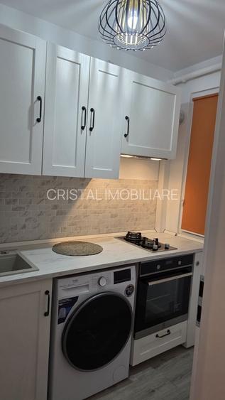 Garsonieră prima închiriere, 2 min metrou Titan, mobilată modern - 4