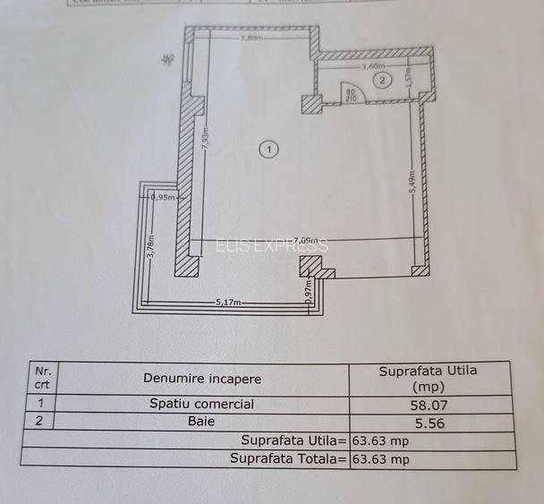 Spațiu Comercial Stradal Militari Residence-Tineretului 13, parter, 64mpu, 700€ - 19