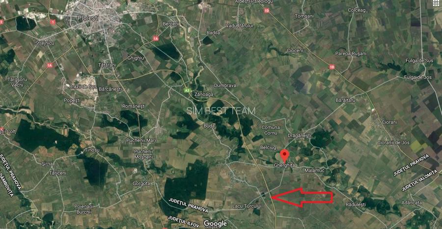 Teren cu deschidere Autostrada Bucuresti-Ploiesti (A3) 11200 mp desc 124 m la A3 - 2