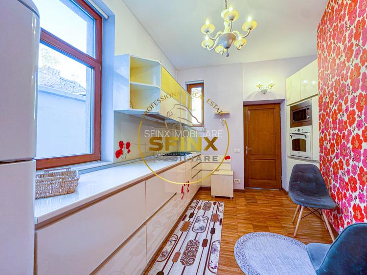 Inchiriere-Casa eclectica inceput de sec XX, zona Foisorului de Foc,4 niveluri - 6